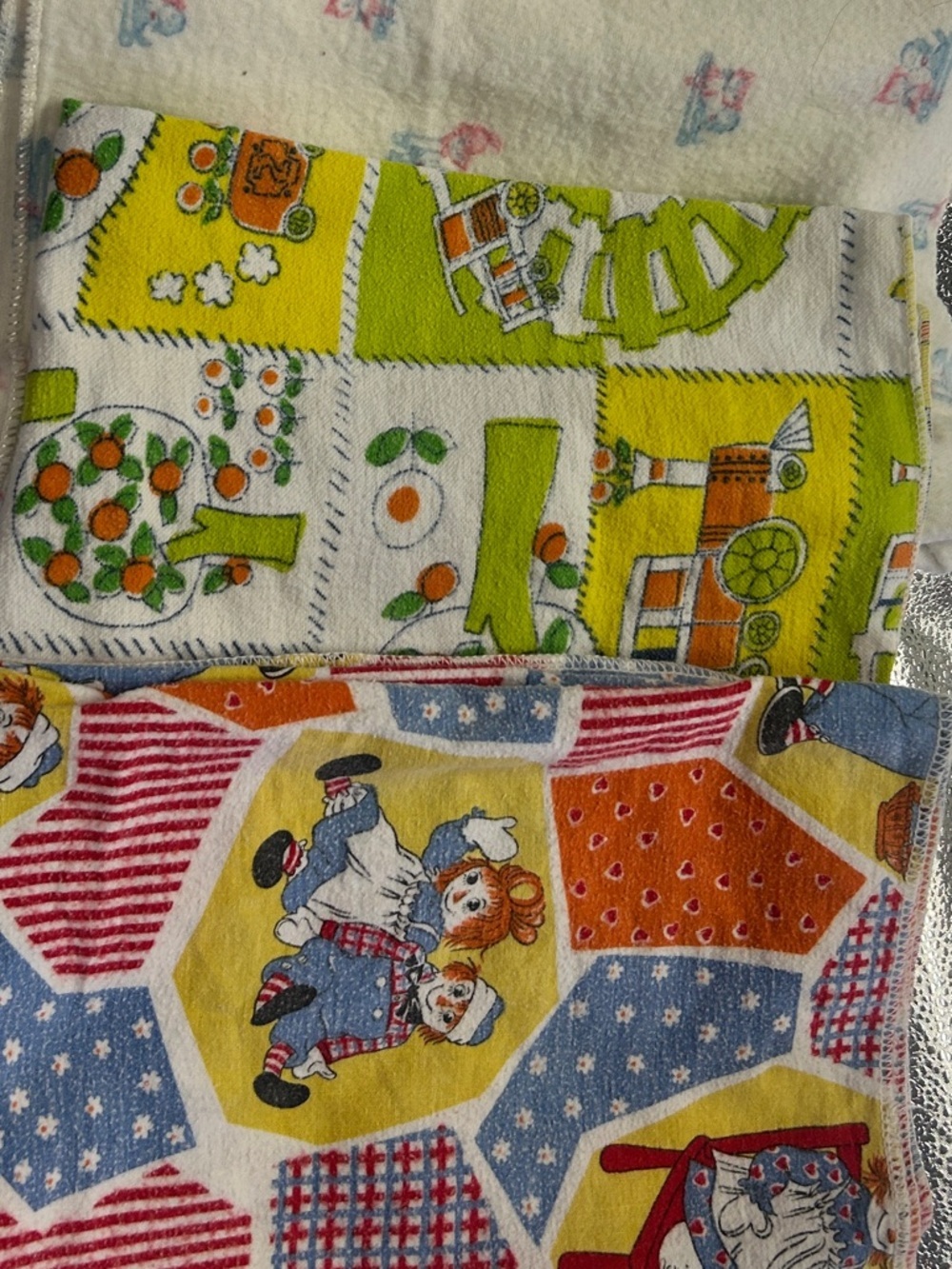 Vintage Patchwork Baby Blankets  - Multi